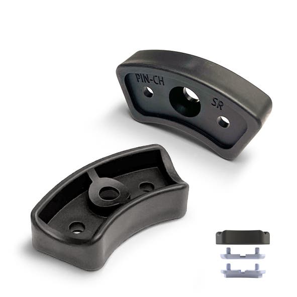Foot Holder PIN-CH® Horizontal curved tube, PIN-SR